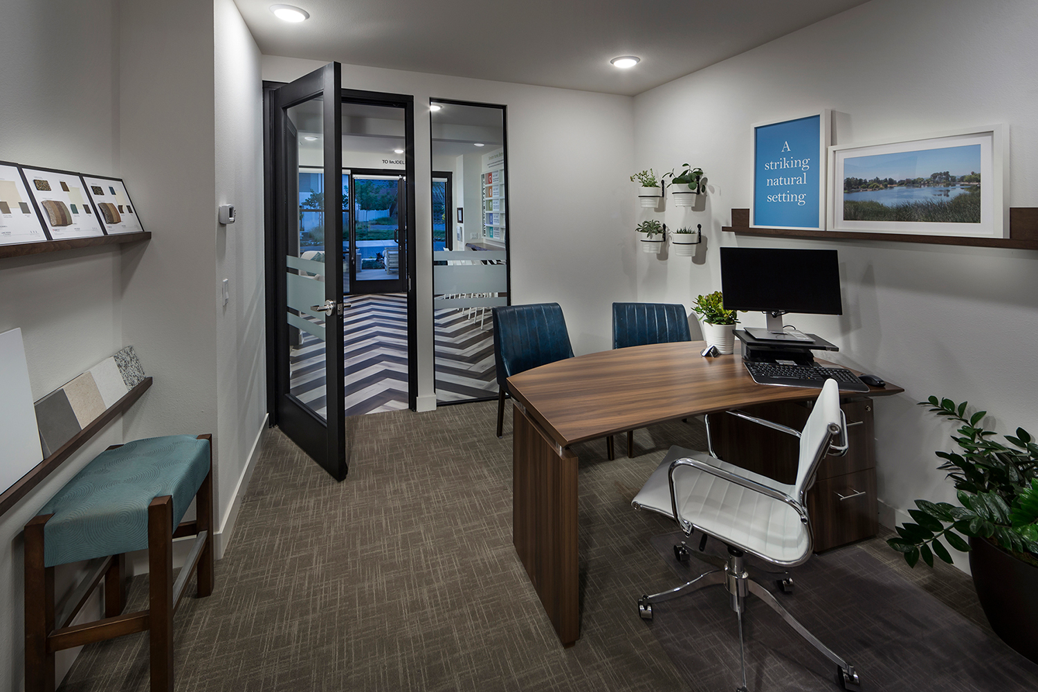 Lakeridge Sales Office Interior Design